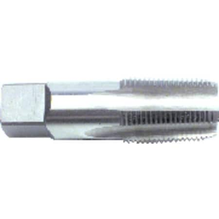 Pipe Tap, Large Shank, Series 2120, Imperial, 1827, GroundNPTF, Tapered Chamfer, 34 Thread Len